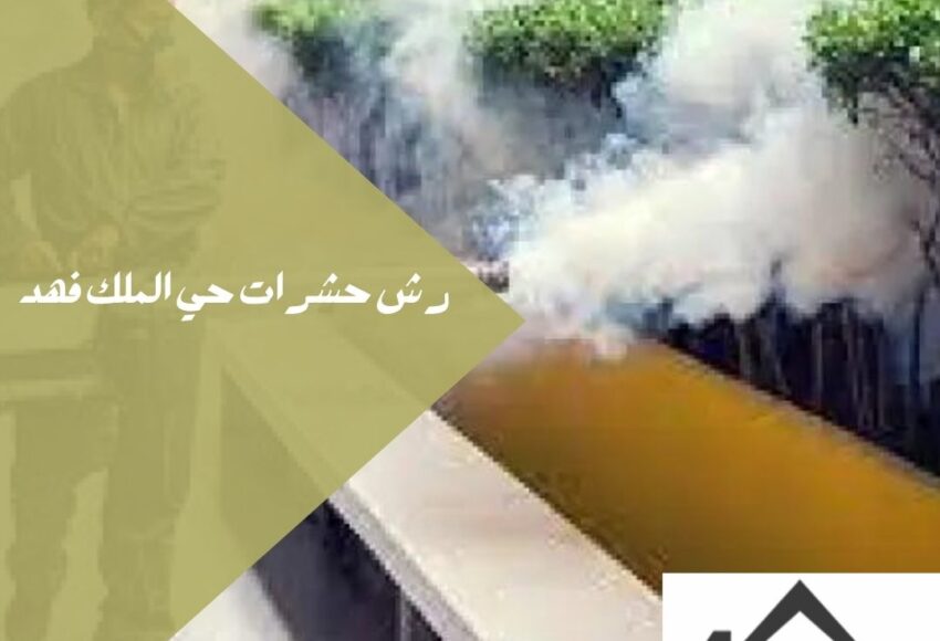 رش حشرات حي الملك فهد