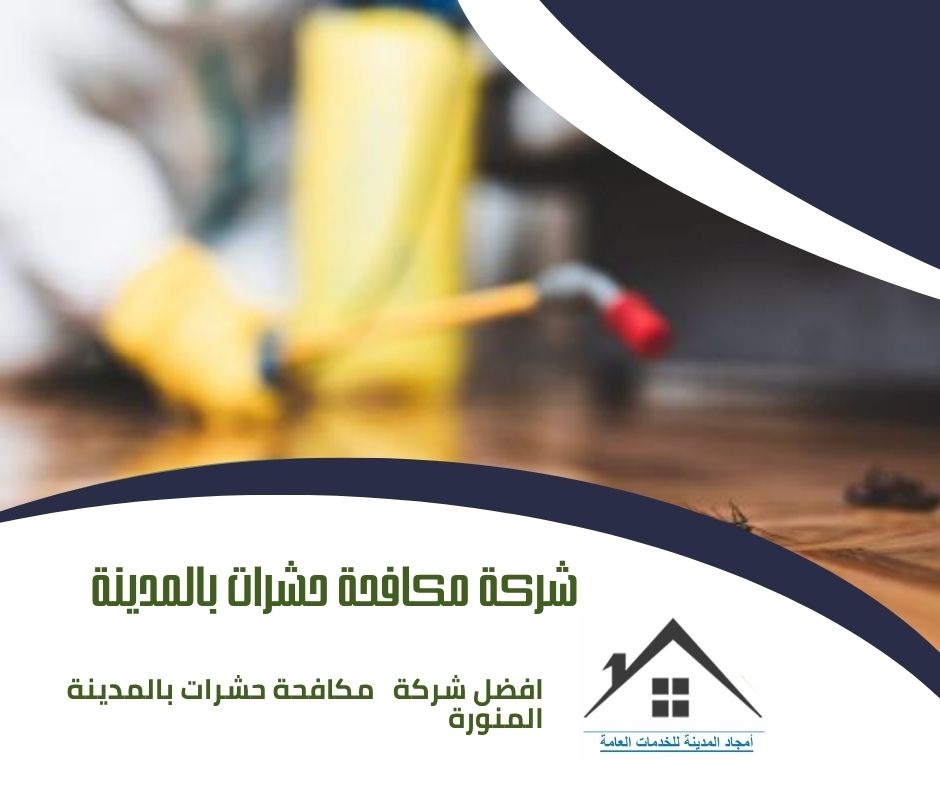 شركة مكافحة حشرات بالمدينة